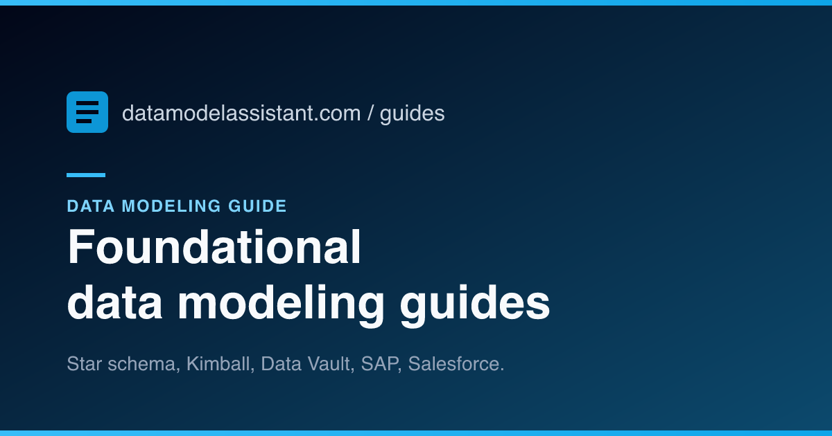 Kimball Dimensional Modeling — datamodelassistant.com